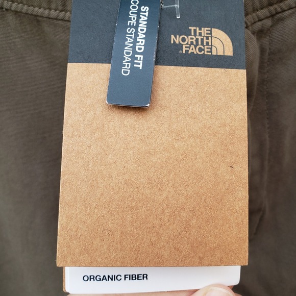 THE NORTH FACE Asphalt North Dome Mr Pant Organic Cotton Pants 16 XL NWT Green - Picture 9 of 10